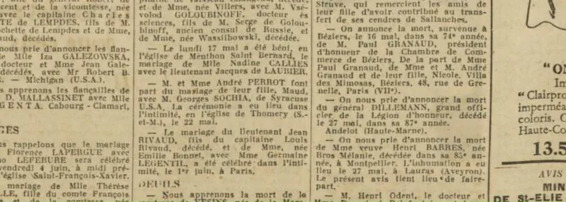 Le Figaro, 3 juin 1948